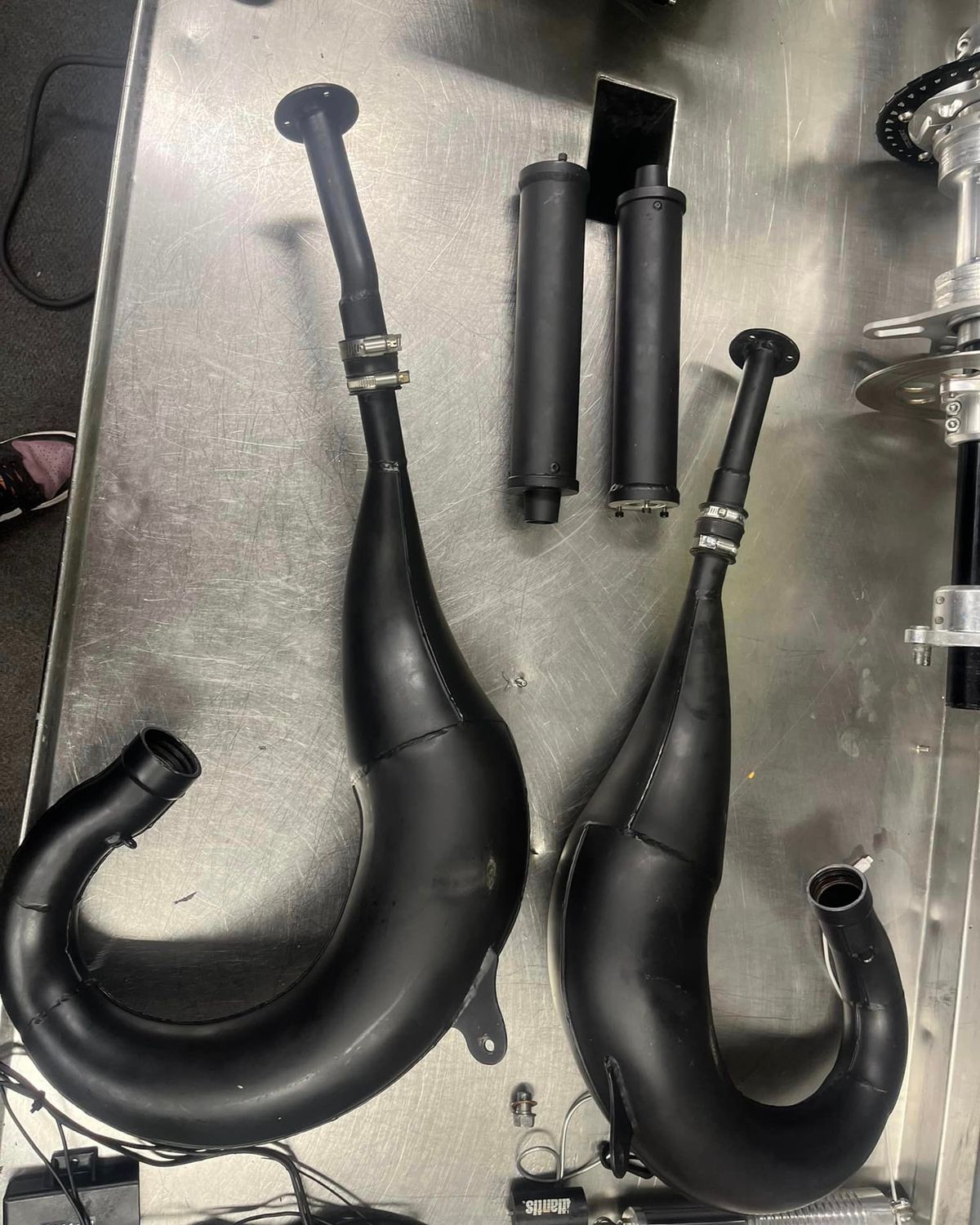 Small Flange Big Bore Shearer Pipes