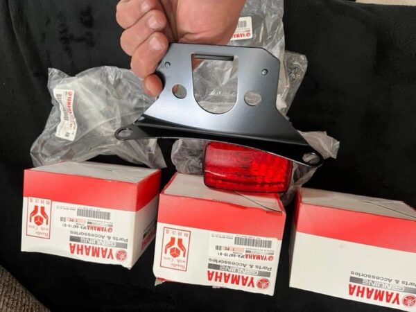 OEM rear brake light and new bracket - Image 3