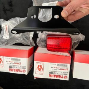 OEM rear brake light and new bracket